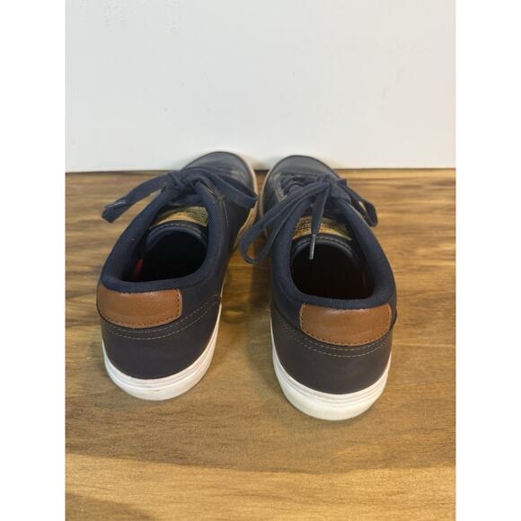 Levi’s Men’s Navy Blue Low Top Sneakers Casual Lace Up Shoes Size 8.5 - Picture 5 of 8